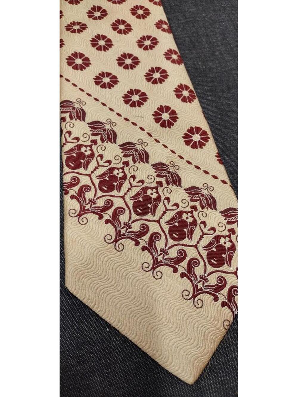 1970S WIDE TIE Asian Faces DAMON HARRYS & FRANK NECKTIE NOVELTY Disco Menswear